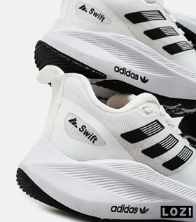 کفش کتانی مردانه و زنانه سفید ADIDAS SWIFT