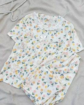 ست بلوز و شلوار راحتی کد 5470