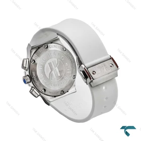 ساعت هابلوت زنانه سه موتوره سیلور سفید دورنگین Hublot-6189-L