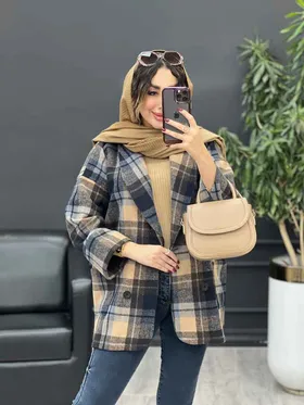 پالتو چهار دکمه دو جیب