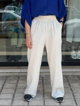 شلوار لینن راسته کوک و دوک کد 432