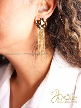 گوشواره زنانه طرح طلا امرلند کد E1186