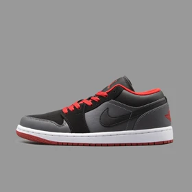 نایکی جردن 1 بلک گری ساق کوتاه Nike Air Jordan 1 Low OG Black Gray