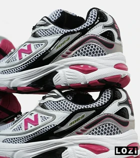 کفش کتانی مردانه و زنانه طوسی مشکی سرخابی NEW BALANCE 1064 V.2
