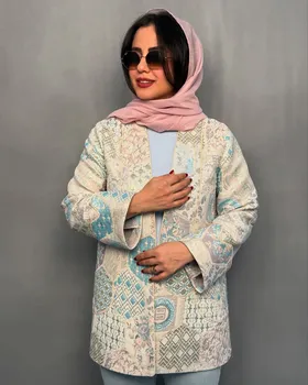 مانتو کتی ژاکارد
