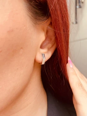 گوشواره شش ضلعی ژوپینگ M48