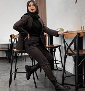کت و شلوار پاییزه شاین دار