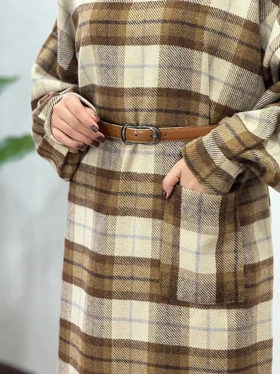 کفتان بلند پشمی آیسو مهسا