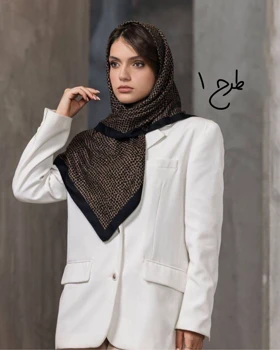 روسری نخی طرحدار 3566