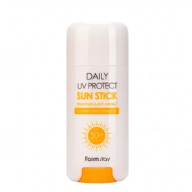کرم ضد آفتاب روزانه محافظ فارم‌استی, Farm Stay مدل Daily UV Protect SPF 50 حجم 16 میلی‌لیتر مناسب انواع پوست