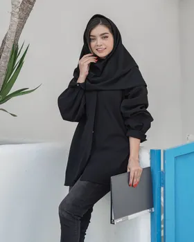 مانتو کوتاه دانشجویی کد 1711