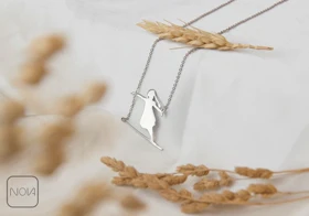 گردنبند استیل اسکی