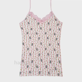 ست تاپ شلوارک نخی هانکس Hnx خرگوش صورتی