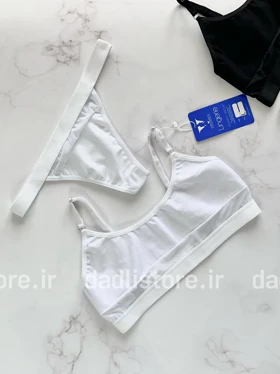 ست شورت و نیم‌تنه بدون کاپ اسپورت فانتزی