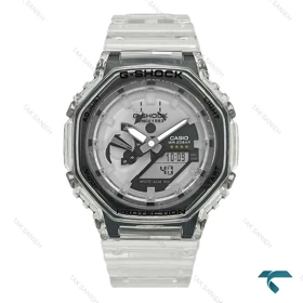 ساعت مچی کاسیو جیشاک سری GA2100 مردانه بند شیشه ای GShock-8233-G