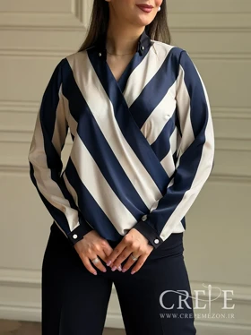 شومیز چپ و راستی طرحدار