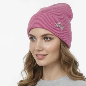 کلاه بافت اکسسوری دار زنانه - 03251153