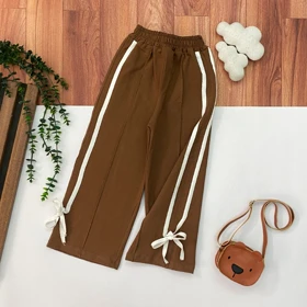 بلوز شلوار دخترانه پاپیون مرواریدی