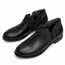 کفش چرم طبیعی زنانه کد 052