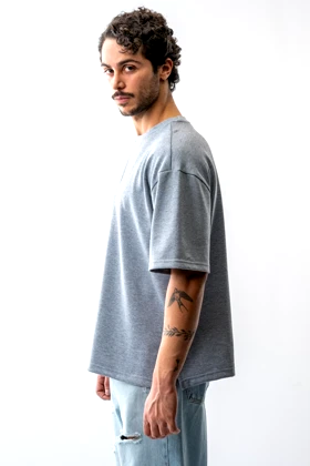 تیشرت آستین کوتاه ریلکس فیت مردانه