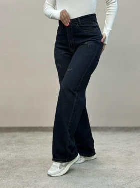 شلوار جین نیمبگ تیره 9421 ویتا