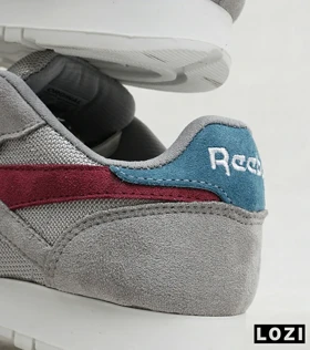 کفش کتانی طوسی قرمز مردانه Reebok LEGACY