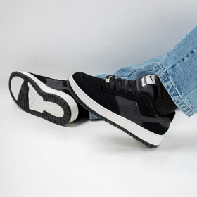کفش کتانی اسپرت مردانه رنگ مشکی مدل نایک NIKE AIR FORCE