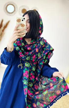 شال گل‌گلی