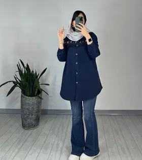مانتو گلدوزی بهار 1