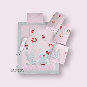 سرویس خواب هفت تکه رزبرن طرح LITTLE BUNNY