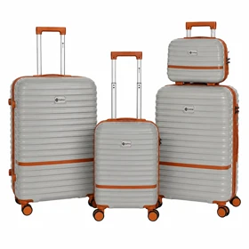 چمدان کارینا مدل C40372-4X مجموعه 4 عددی (نقره ای)