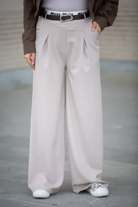 شلوار زنانه بزایاق کمر کش بافت