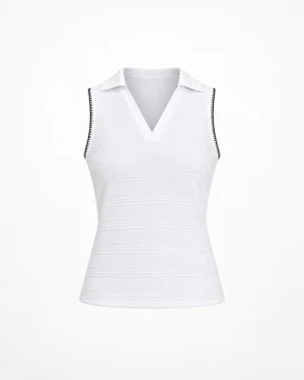 تاپ تنیسی زنانه اویشو Oysho مدل Sleeveless V-Neck Top