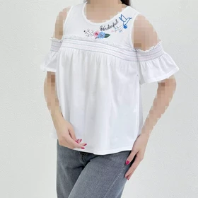 تیشرت زنانه مدل عروسکی