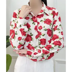 شومیز گلی 17894