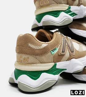 کفش کتانی مردانه و زنانه قهوه ای NEW BALANCE 9060