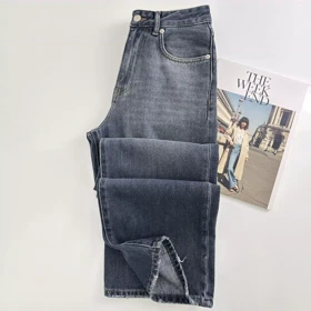 شلوار جین نیم بگ 1007787