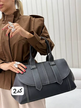 کیف وسترن (مشکی ساده)