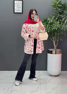 شومیز طرحدار سنتی