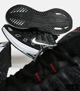 کفش کتانی مردانه و زنانه مشکی نقره ای نایک NIKE P-6000