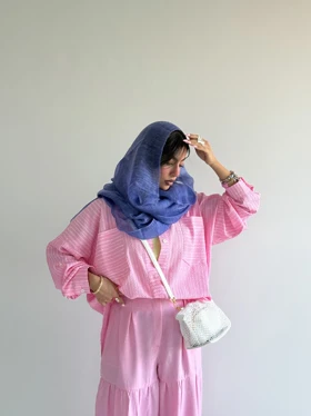 شومیز کریشه 2 جیب