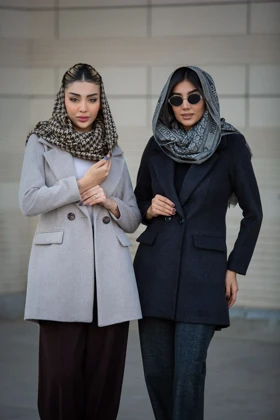 پالتو موهر دو دکمه سلما