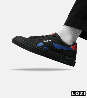 کفش کتانی کلاسیک مشکی آبی Reebok Classic Leather Review