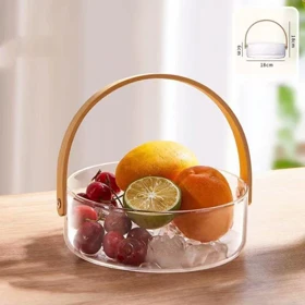 ظرف چند منظوره پیرکس دسته بامبو /pa78