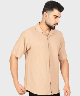 پیراهن لش مردانه یقه انگلیسی و کنفی 4033