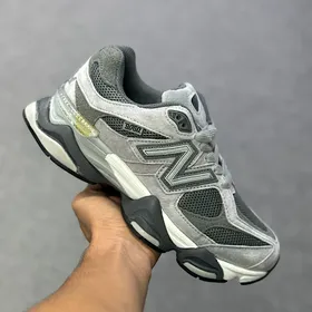 کتانی نیوبلانس 9060 طوسی مشکی 9060 New Balance
