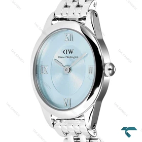 ساعت دنیل ولینگتون زنانه مینی Ophelia سیلور صفحه آبی DW-7691-L
