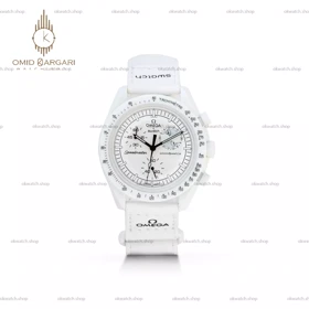 ساعت مچی امگا سواچ ماموریت به ماه Omega x Swatch Mision to the moon