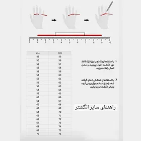 انگشتر نقره سولیتر مشکی