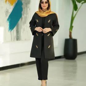 مانتو مجلسی عیدانه مدل گندم (کالکشن عیدانه 1404)